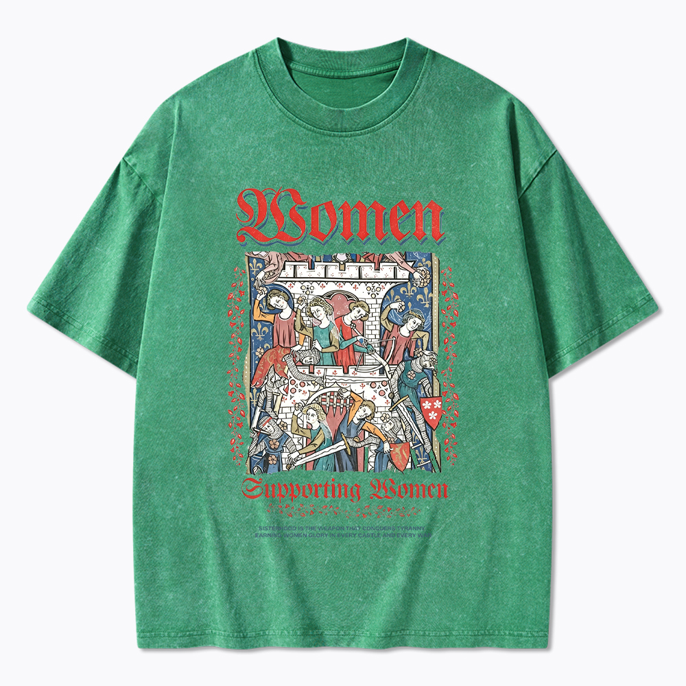 Femenist Medieval Washed T-Shirt
