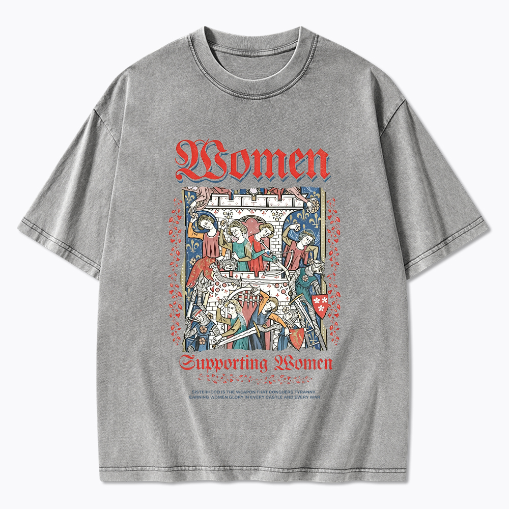 Femenist Medieval Washed T-Shirt