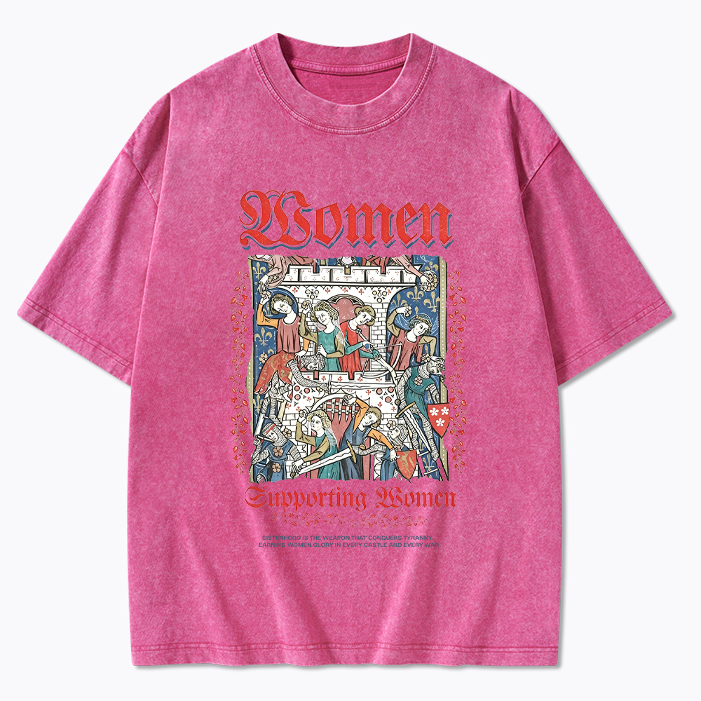 Femenist Medieval Washed T-Shirt