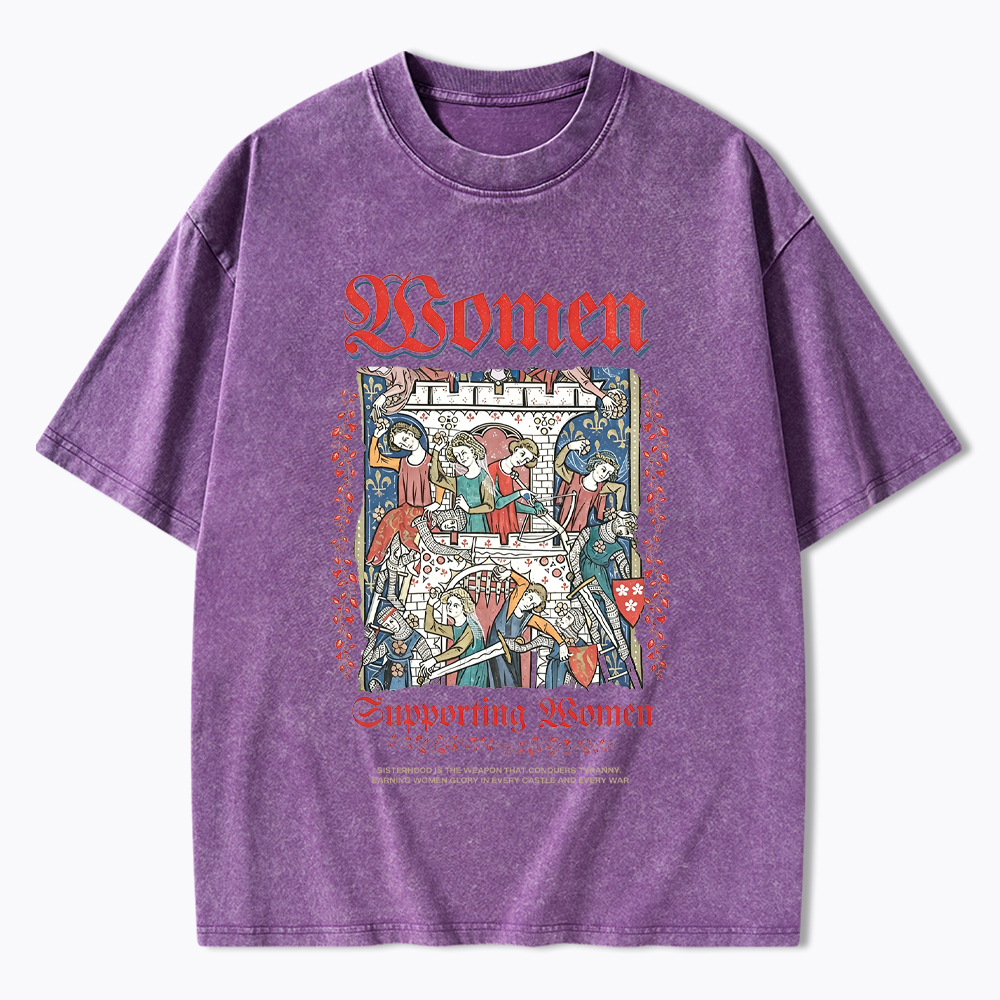 Femenist Medieval Washed T-Shirt