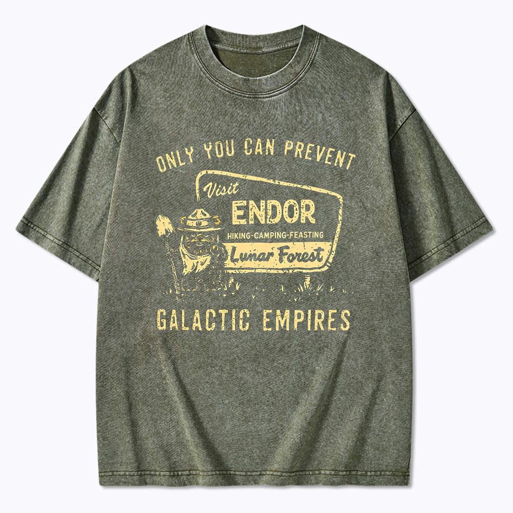National Park Protect Our Forest Washed T-Shirt