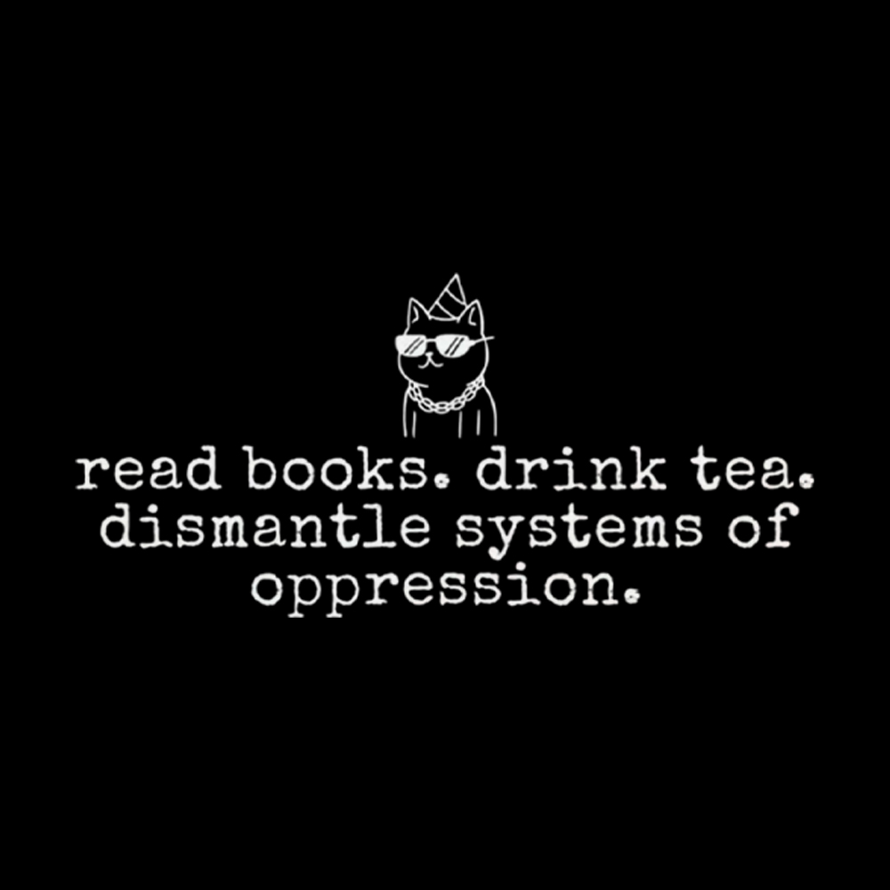 Books and Tea Books and Tea Washed T-Shirt
