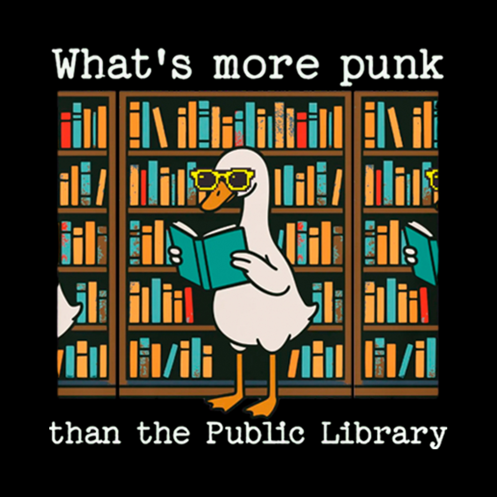 What’s More Punk Than the Public Library Washed T-Shirt