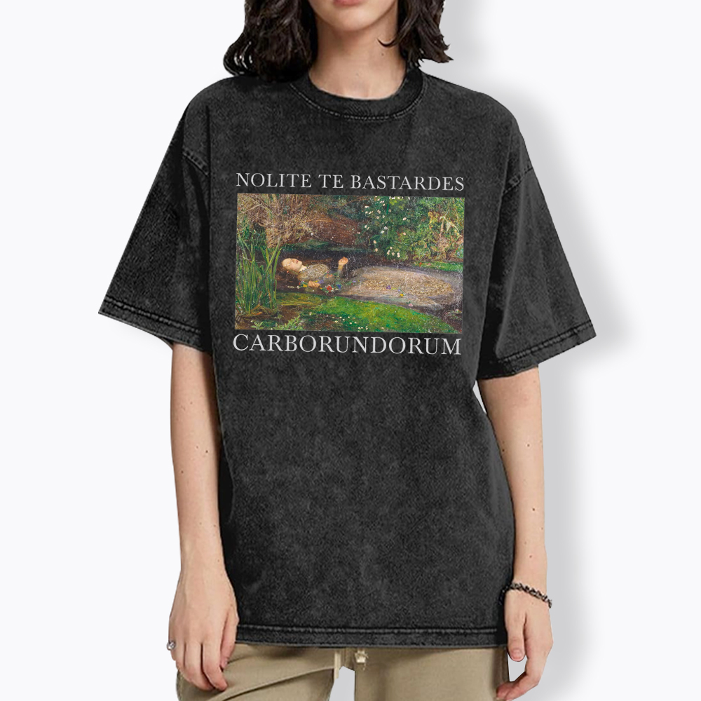 Don't Let the Bastards Grind You Down Washed T-Shirt