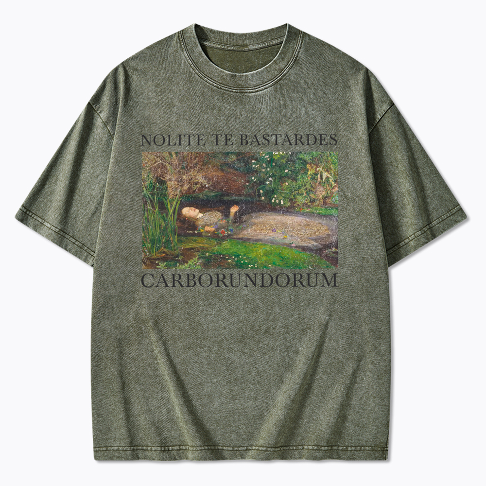 Don't Let the Bastards Grind You Down Washed T-Shirt