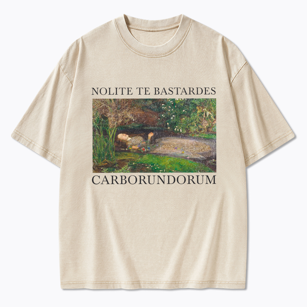 Don't Let the Bastards Grind You Down Washed T-Shirt
