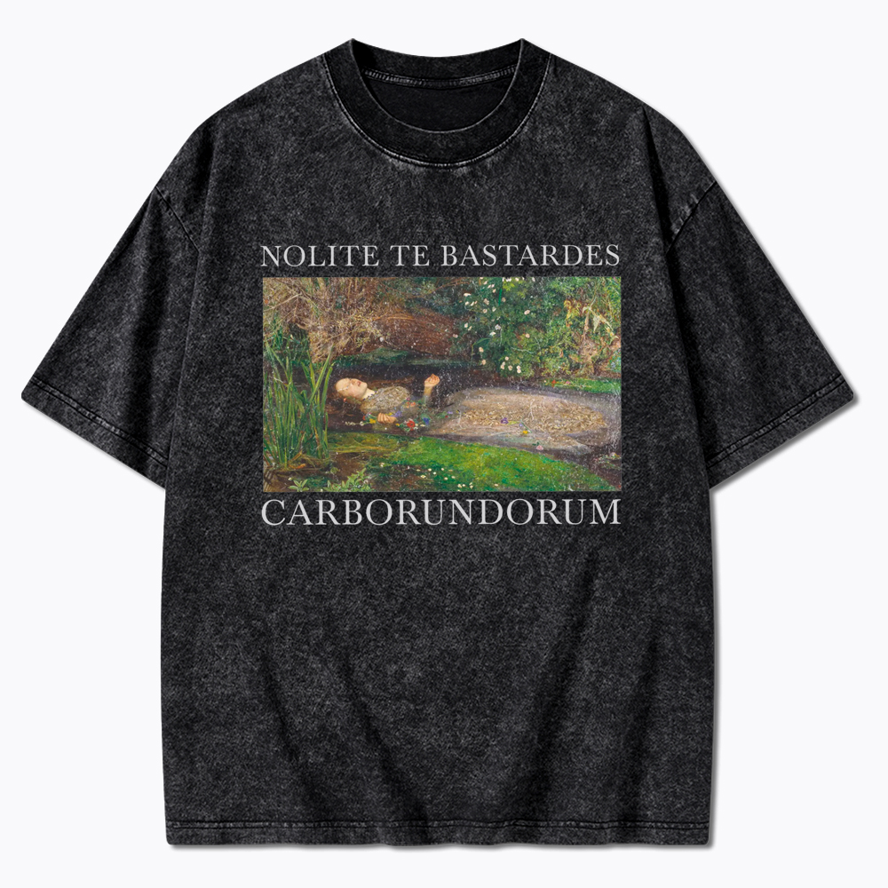 Don't Let the Bastards Grind You Down Washed T-Shirt
