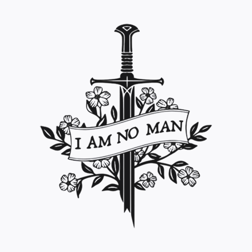 I Am No Man Washed T-Shirt