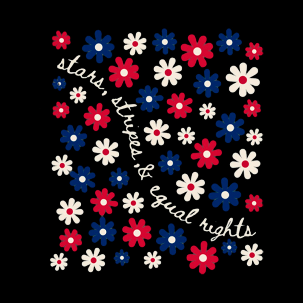 Stars Stripe & Equal Rights Washed T-Shirt