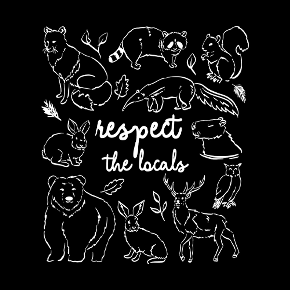 Respect The Locals National Park Washed T-Shirt