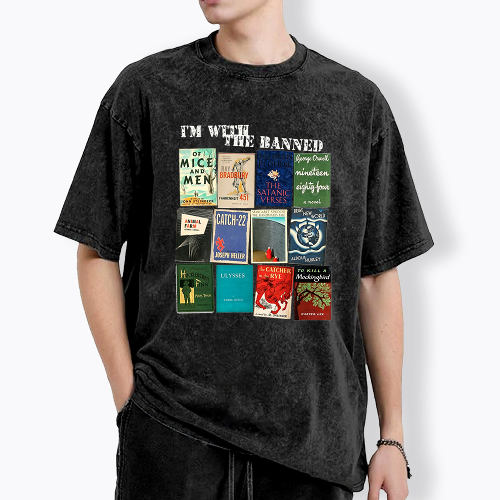 I'm with the Banned Washed T-Shirt
