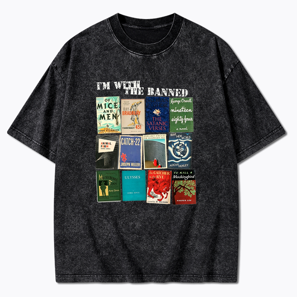 I'm with the Banned Washed T-Shirt