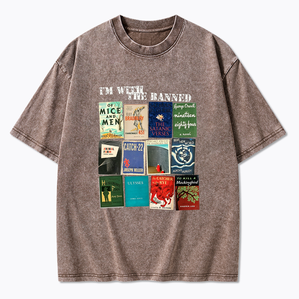I'm with the Banned Washed T-Shirt