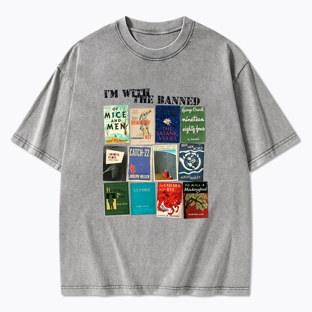 I'm with the Banned Washed T-Shirt