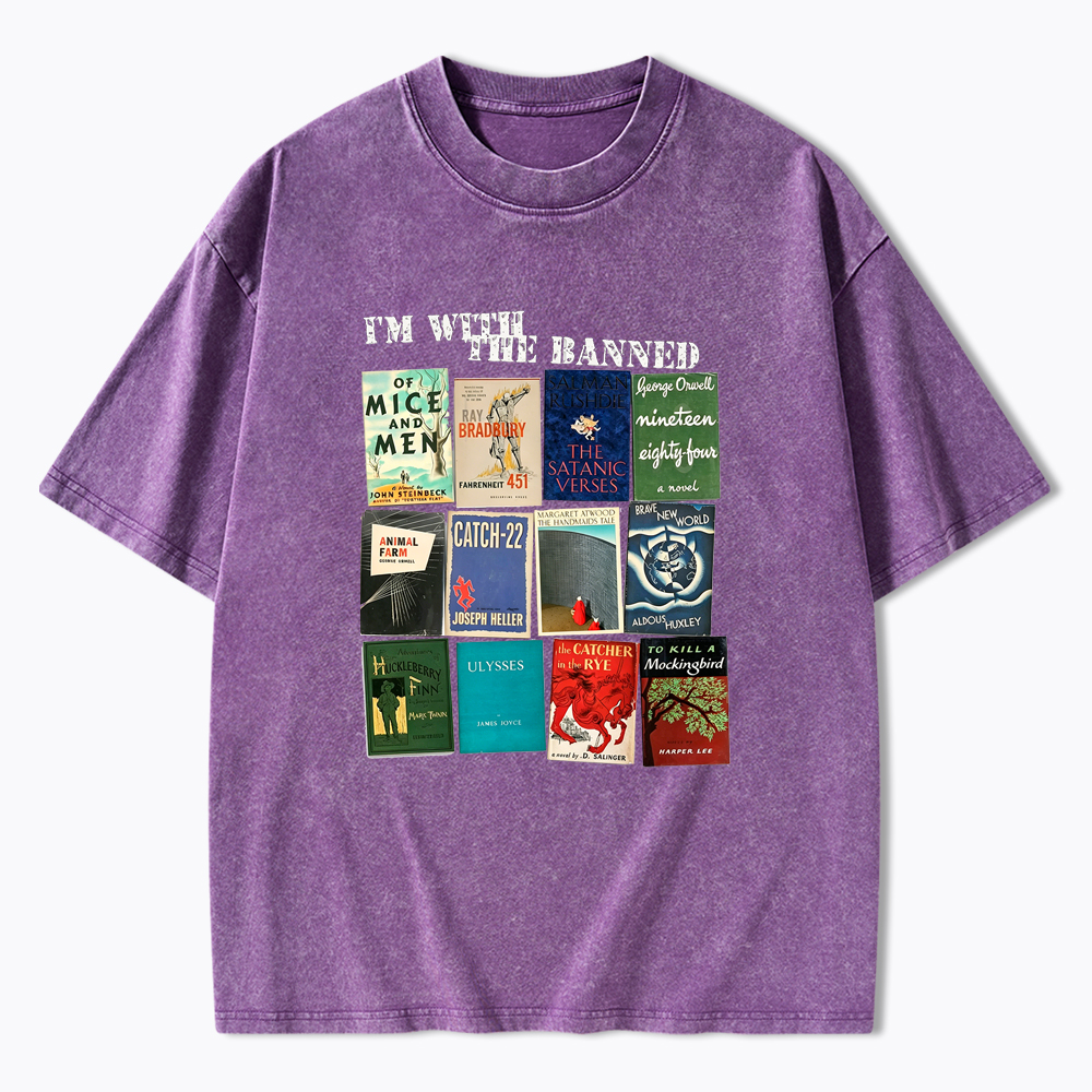 I'm with the Banned Washed T-Shirt