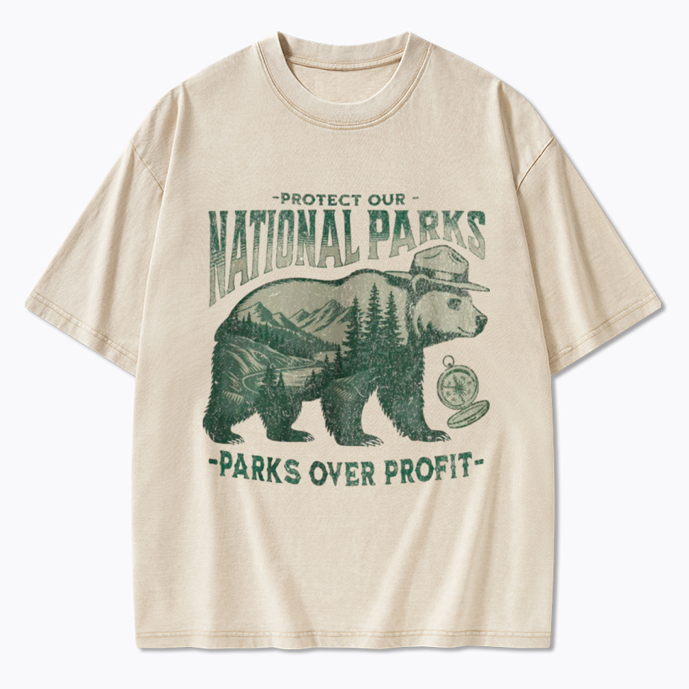 Protect Our National Parks Washed T-Shirt