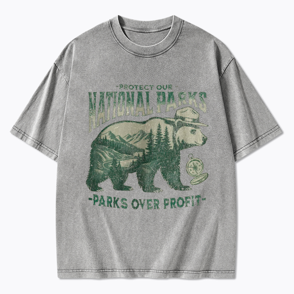 Protect Our National Parks Washed T-Shirt