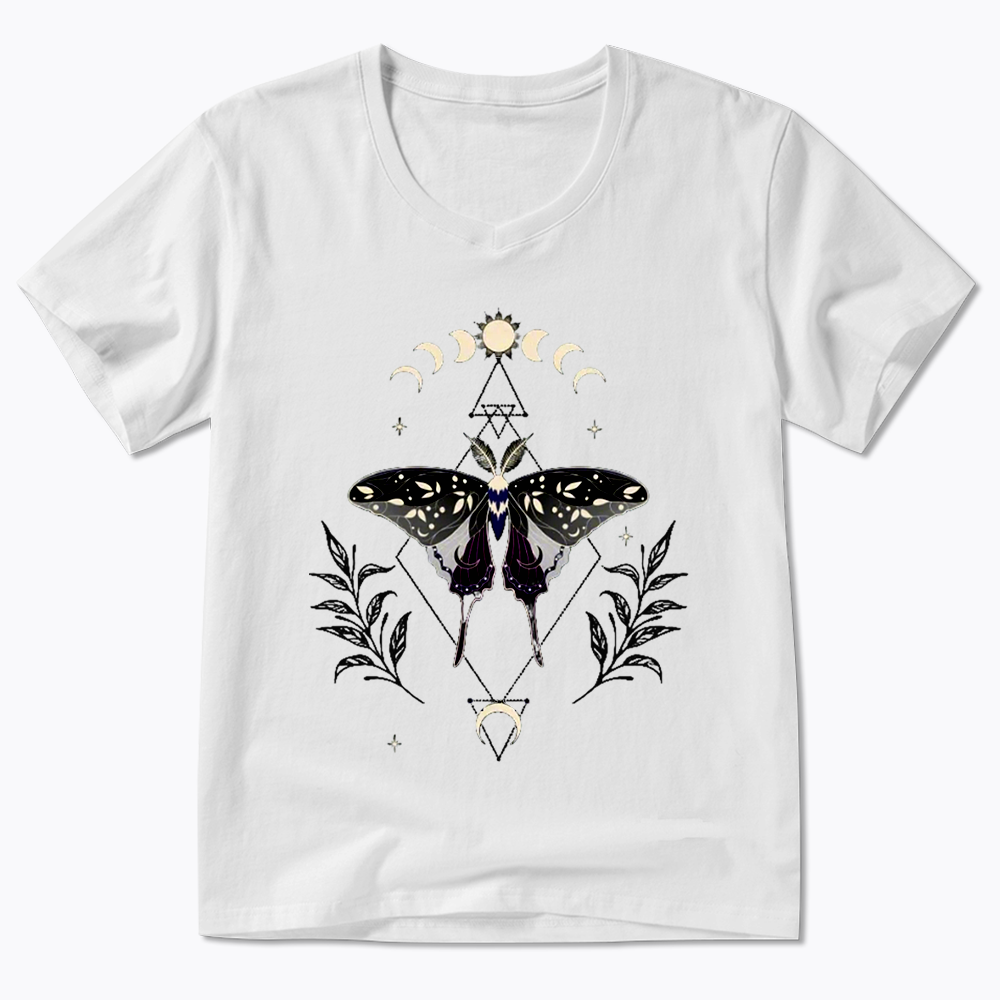 Asexual Pride V-Neck Classic T-Shirts