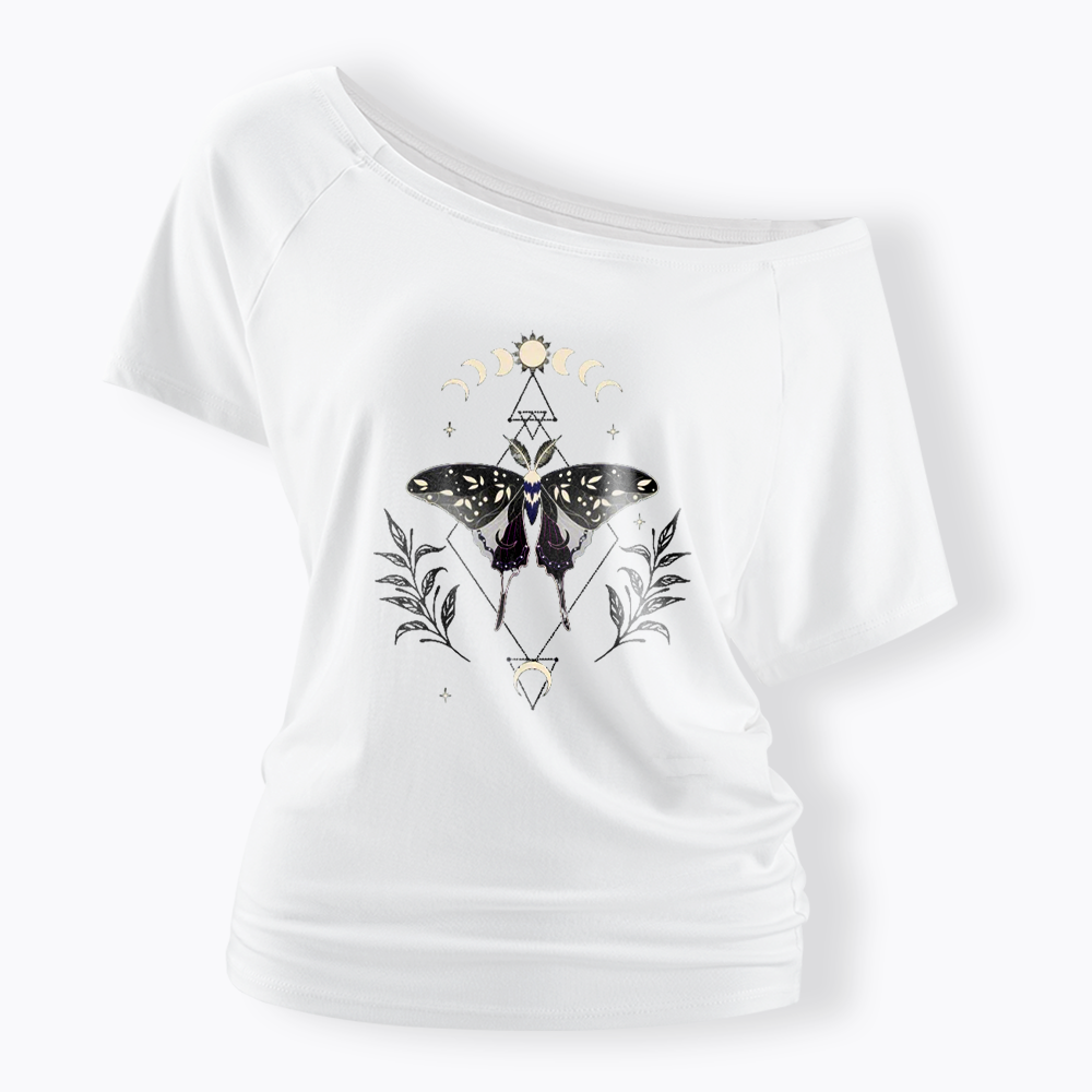 Asexual Pride Off Shoulder T-shirts