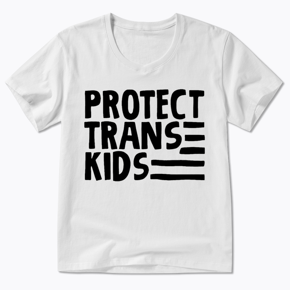 Protect Trans V-Neck Classic T-Shirts