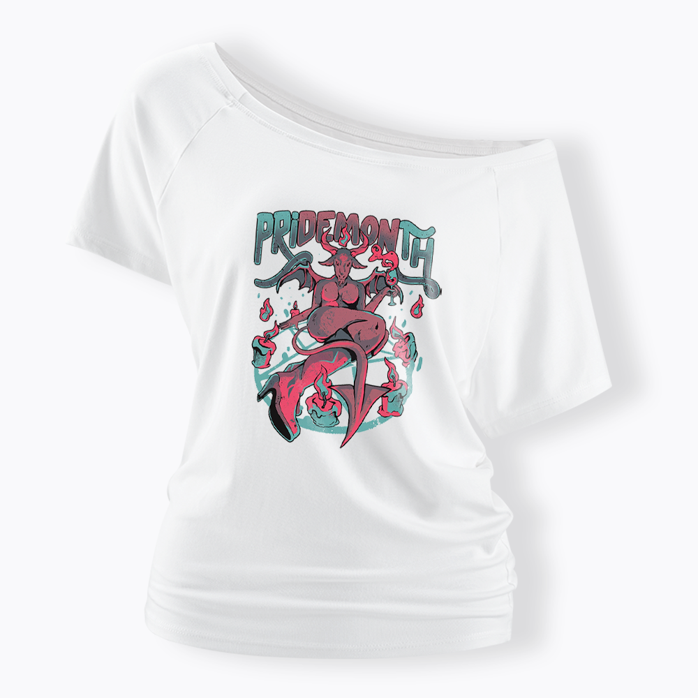 Pridemonth Off Shoulder T-shirt