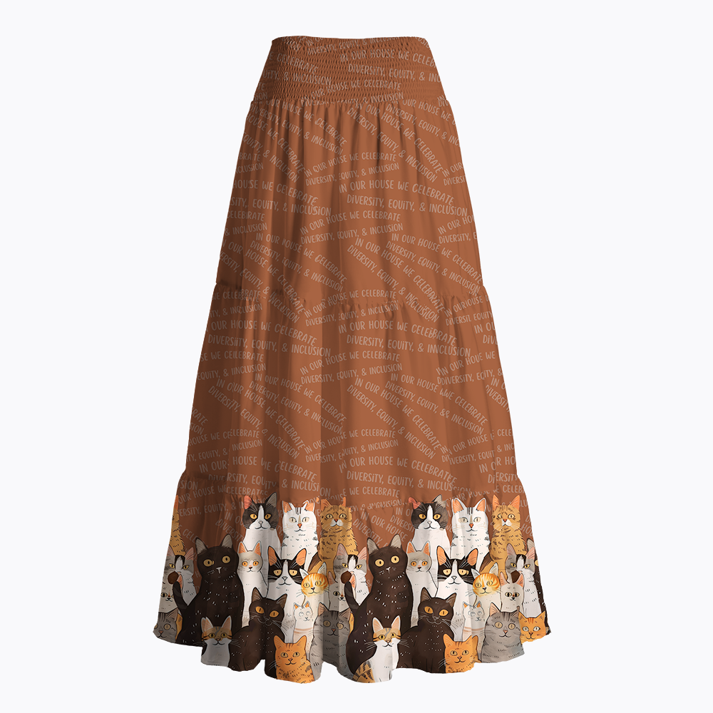Diversity Equity Inclusion Maxi Skirt