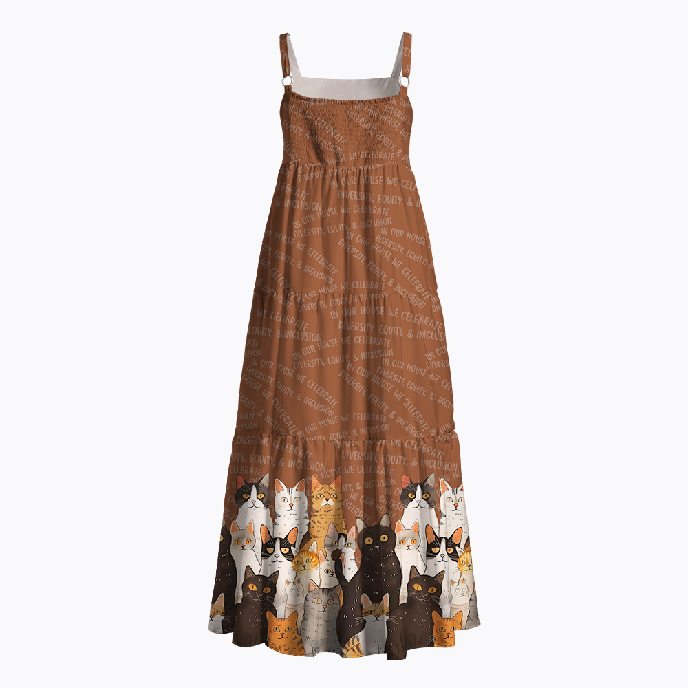 Diversity Equity Inclusion Maxi Dress