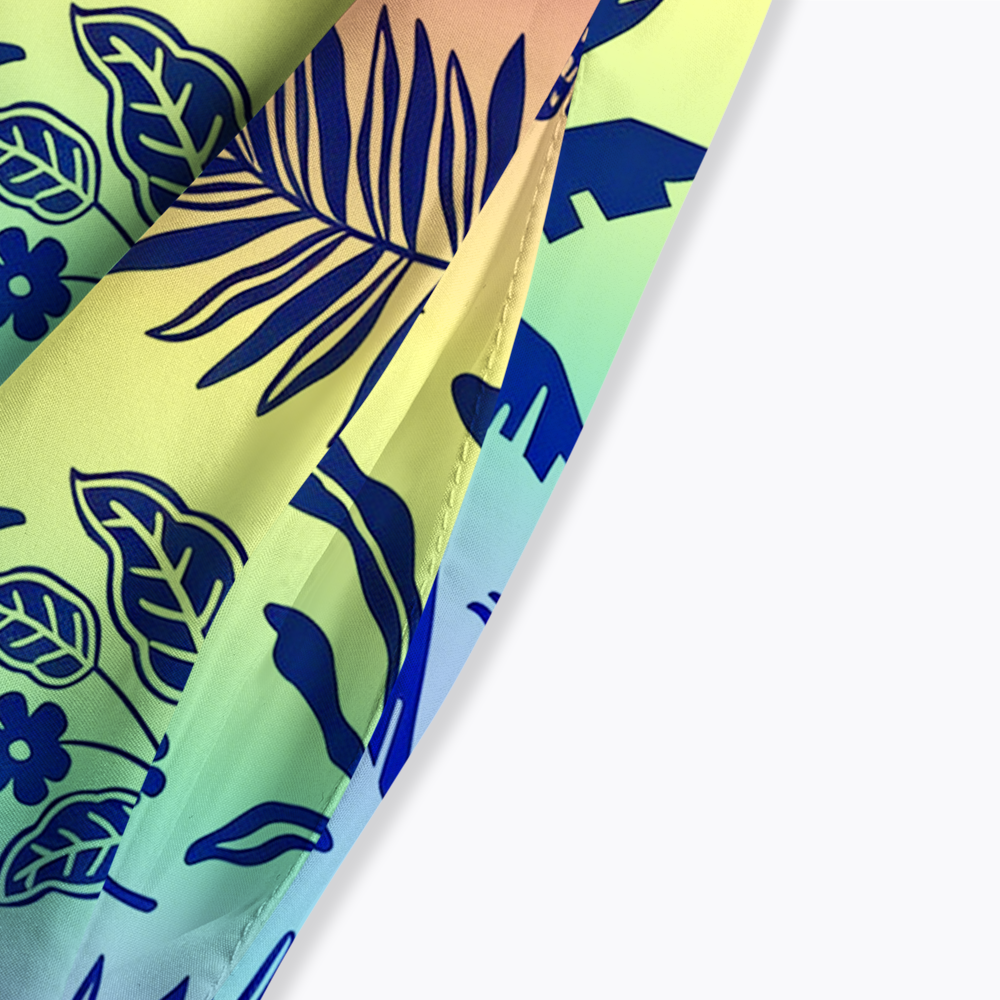 Tropical Botanical Rainbow LGBTQ Maxi Dress