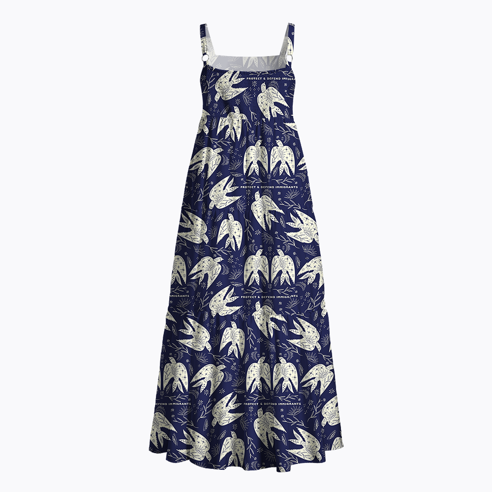 Protect and Defend Immigrants Maxi Dress