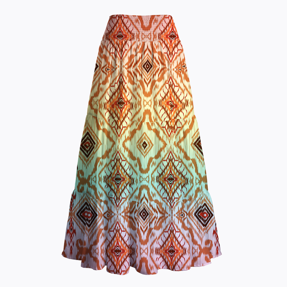 Multicultural Boho LGBTQ Maxi Skirt