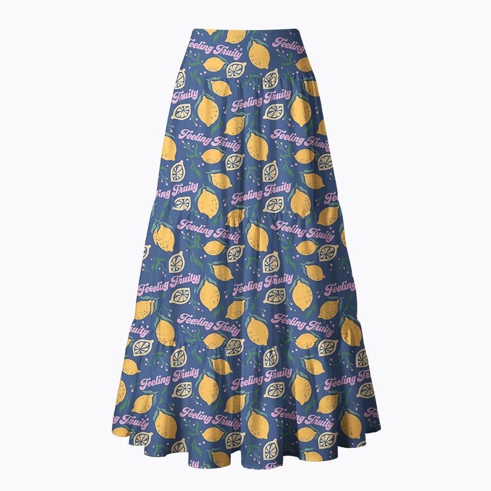 Feeling Fruity Maxi Skirt