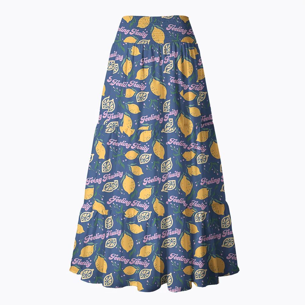 Feeling Fruity Maxi Skirt