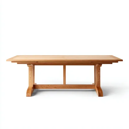 Table à manger Bois massif 200x100x75 cm – Chêne clair – Design classique-Dengetmart