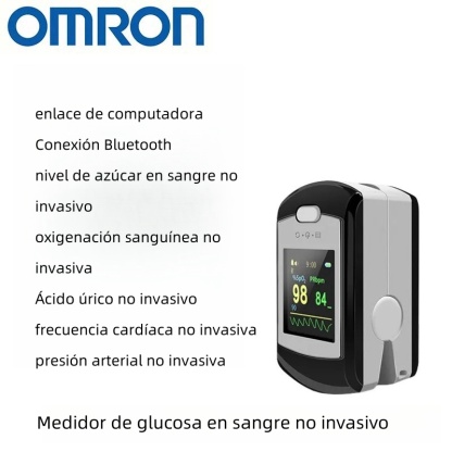 Medidor de glucosa en sangre no invasivo Omron (medición en 5 segundos/99 % de precisión)