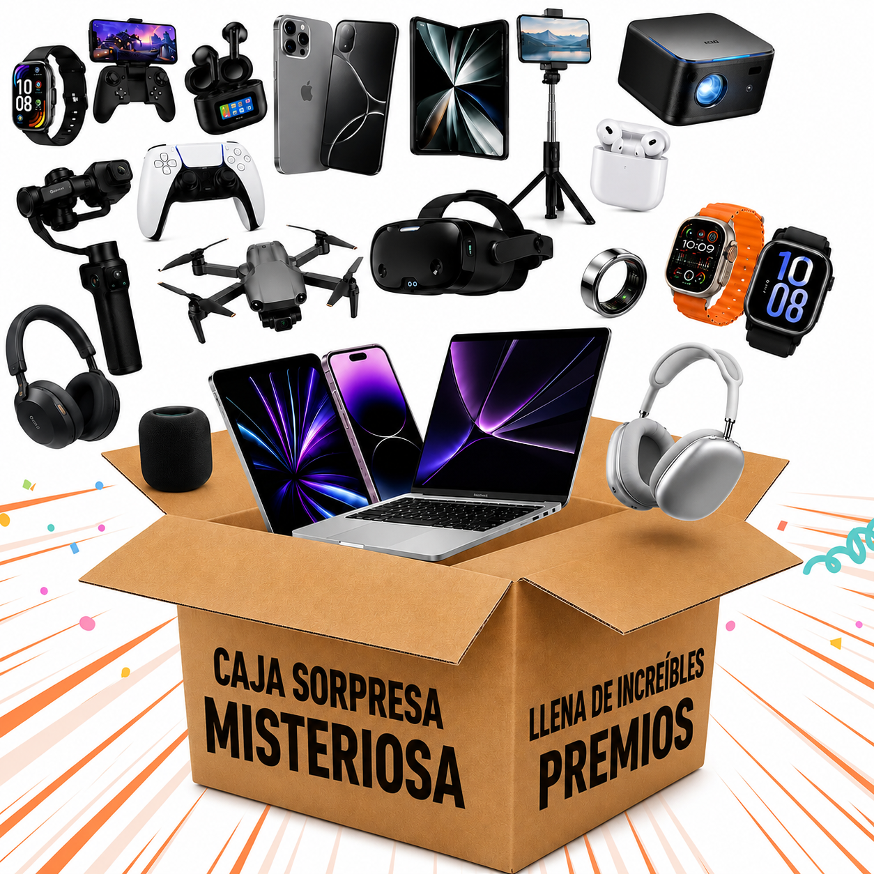 ¡Descubre la alegría de la sorpresa! Mystery Box premiado – Edición limitada
