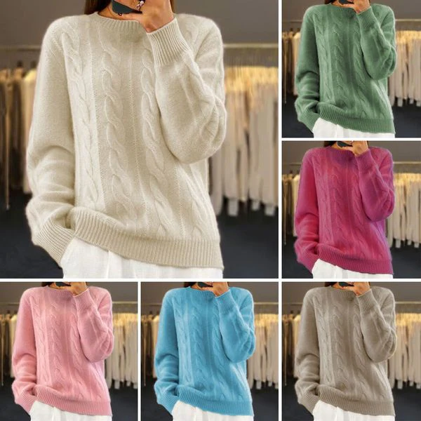 Damski sweter w stylu vintage