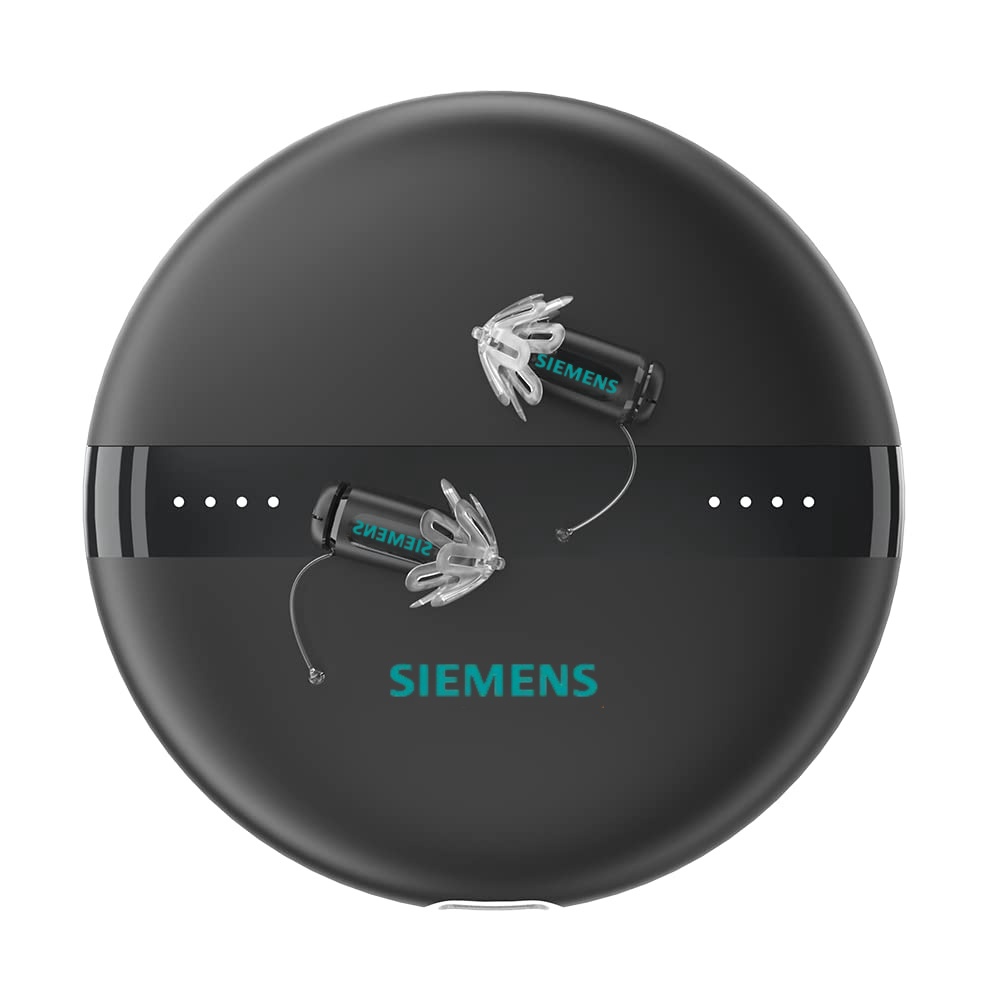 Aparat słuchowy EARGO 6 OTC - prawie niewidoczny CIC, ładowalny, adaptacyjny, zatwierdzony przez FDA.