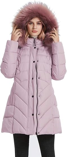 Damski zimowy ciepły gruby długi płaszcz kieszonkowy parka XS-3XL