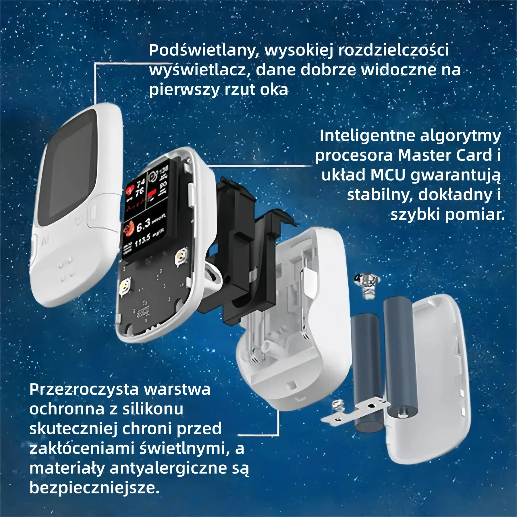 Omron™ wprowadza na rynek nowy, nieinwazyjny, inteligentny glukometr 🔥Wyprodukowano w USA🔥
