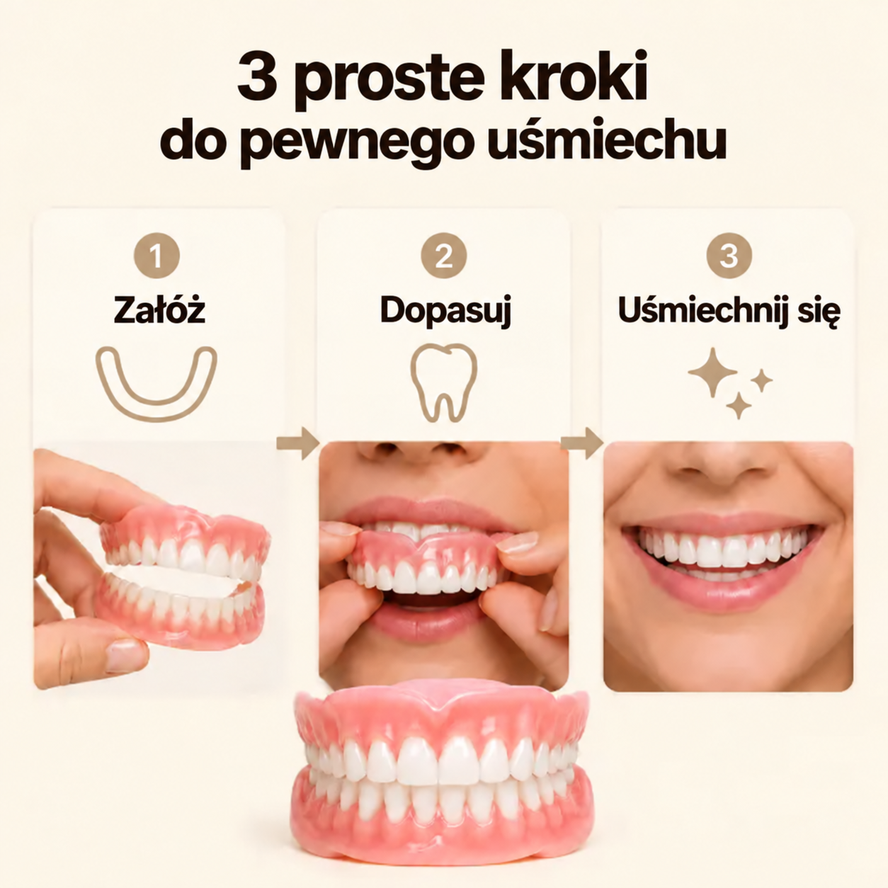 波兰POTPUNA POKRIVENOST ZUBA PREMIUM KVALITETE