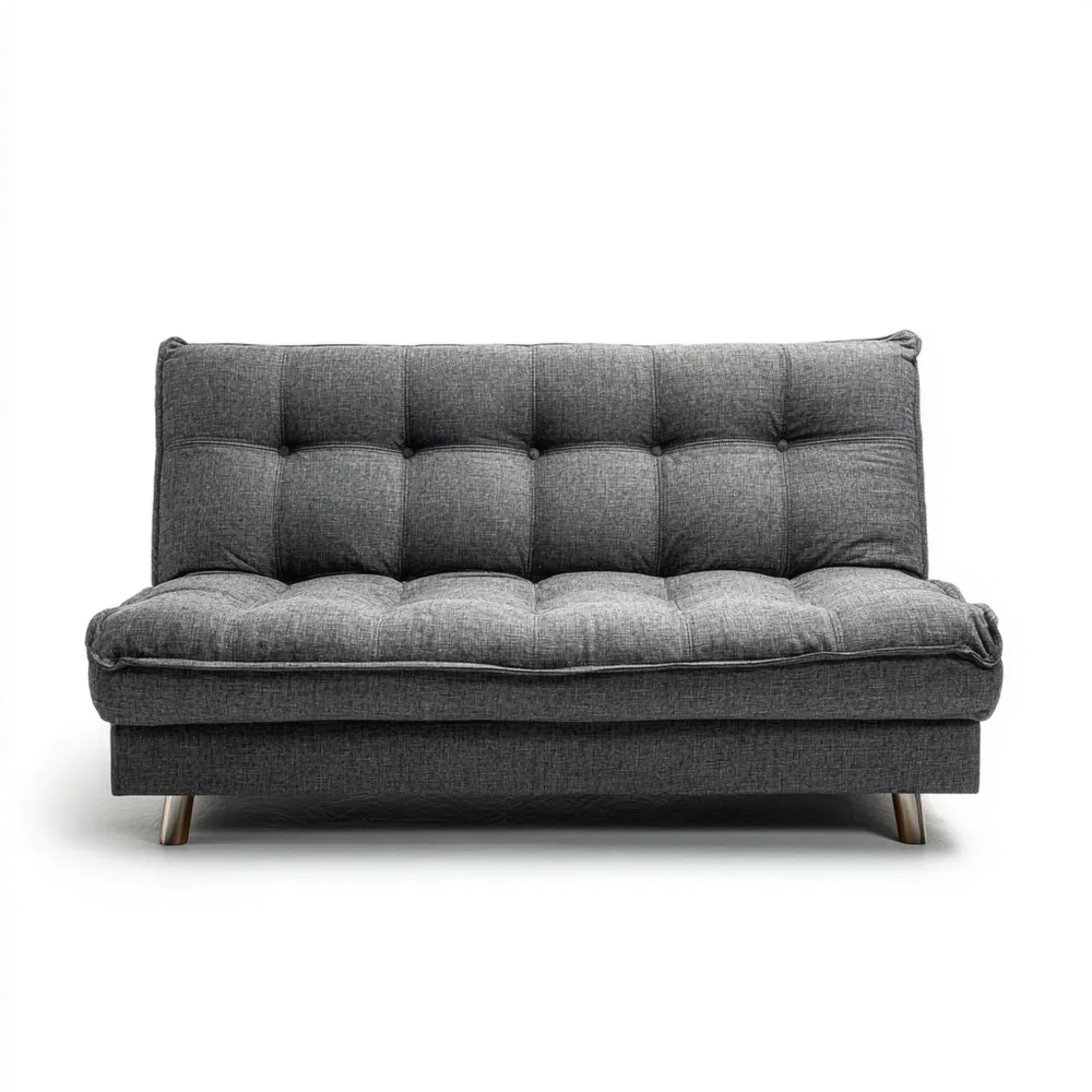 Divano due posti - 140x85x90 cm - Grigio Scuro - Design Moderno-Cozyhomelyx