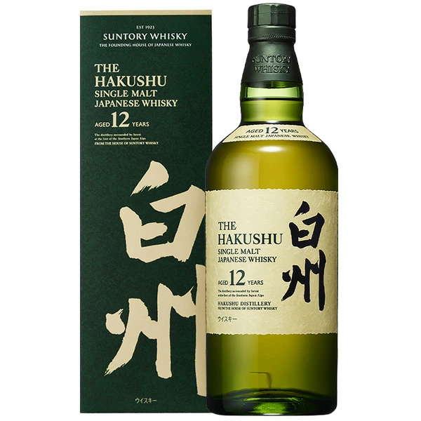 【あす楽】サントリー シングルモルトウイスキー 白州 12年 43度 箱付 700ml