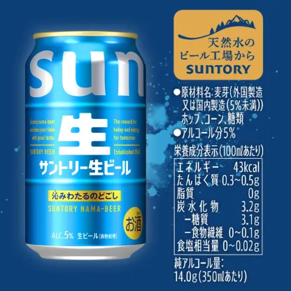 【あす楽】サントリー 生ビール 350ml×2ケース/48本 YTR sannama48