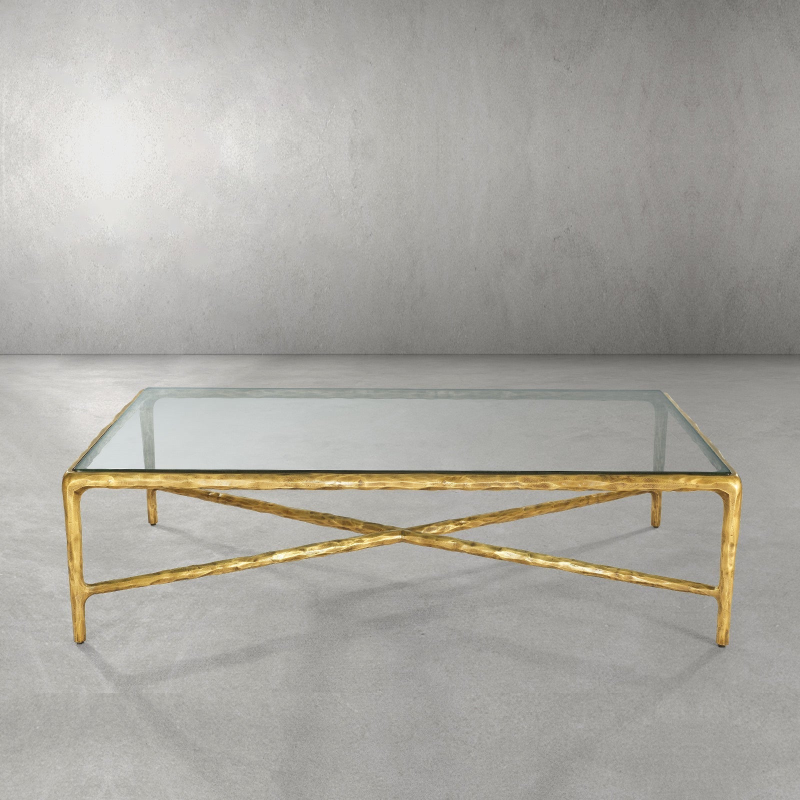 Thalderus Square Glass Coffee Table