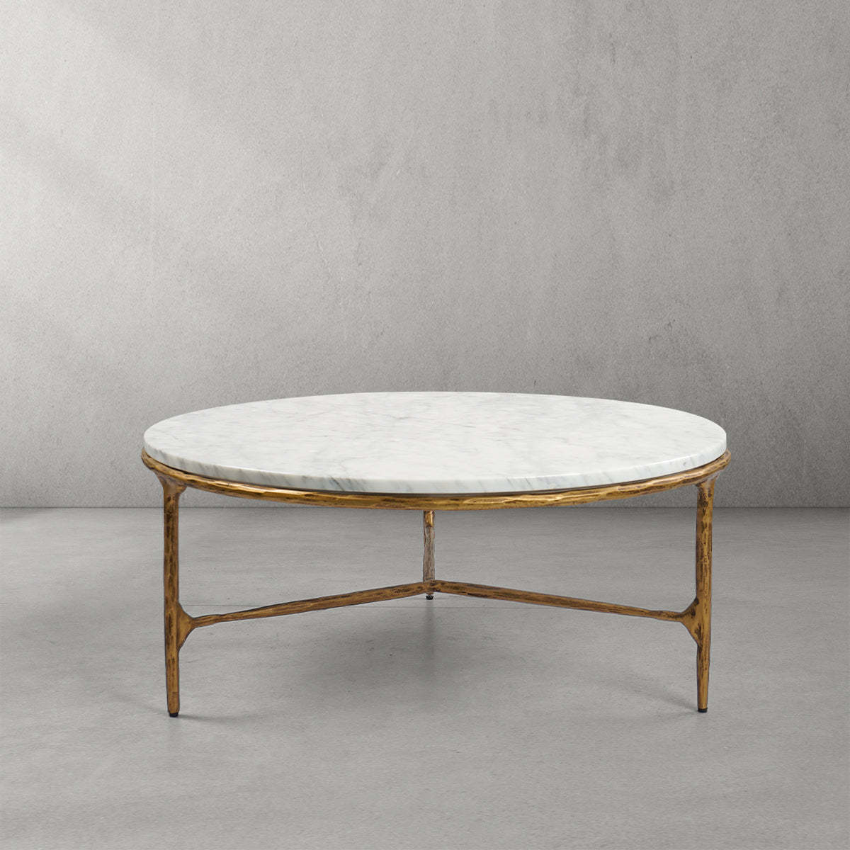 Thalderus Marble Round Coffee Table