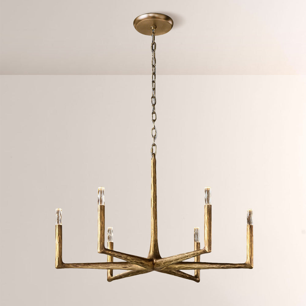 Avaris Round Chandelier 36” - kimoylights