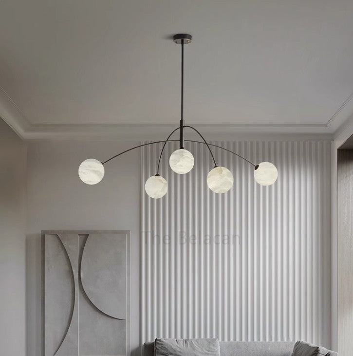 Alabaster Lulumi Chandelier - thebelacan