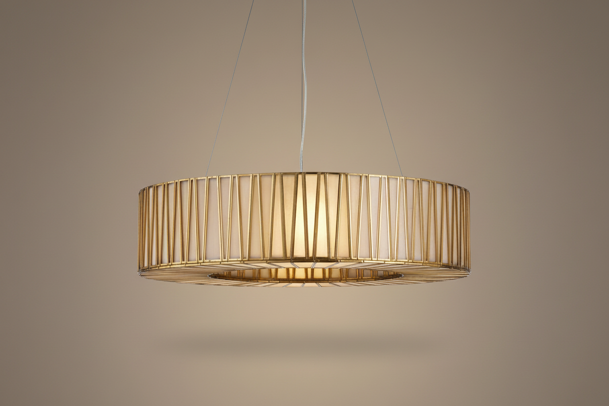 Jeanor Round Chandelier 24"D 42"D -Kimoylights