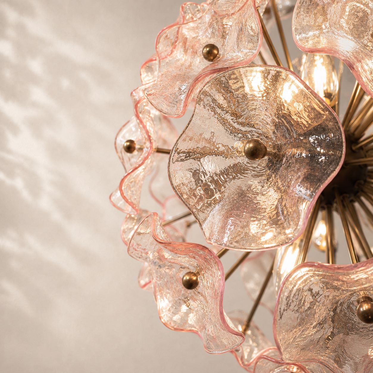 Poplina Pink Chandelier 