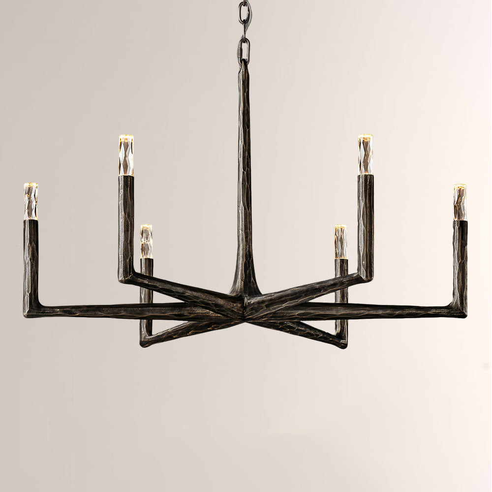 Avaris Round Chandelier 36” - kimoylights